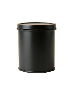 Linden Arc Storage Canister With Lid - Black