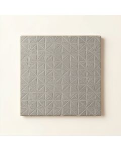 Pine Crest Uninstalled Square Decorative Tile - Gray (synthetic illustration; no displayed measurements)