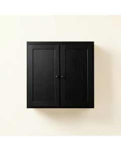 Alder Arc Wall-Mounted Entry Cabinet (synthetic illustration; no displayed measurements)