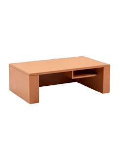 River Crossing Desktop Monitor Riser - Terracotta (synthetic illustration; no displayed measurements)