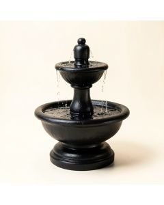 Resin Rainfall Fountain With Light (synthetic illustration; no displayed measurements)