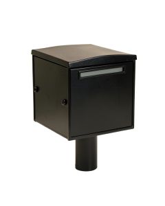 Street Safe Rear Access Locking Post Mounted Mailbox