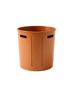 Dune Bend Closed Garden Compost Bin - Terracotta (synthetic illustration; no displayed measurements)