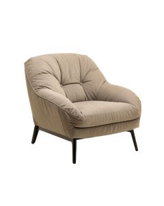 Hilaria 32 '' Wide Tufted Polyester Papasan Chair