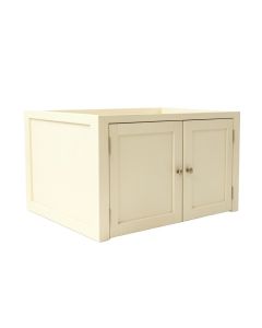 Bay Field Empty Furniture-Style Litter Enclosure - Cream (synthetic illustration; no displayed measurements)