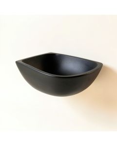 Oak Crest Wall-Mounted Cat Perch - Black (synthetic illustration; no displayed measurements)