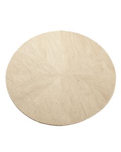 Hill Bluff Round Area Rug - Beige (synthetic illustration; no displayed measurements)
