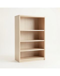 Juniper Brook Freestanding Bookcase - Beige (synthetic illustration; no displayed measurements)