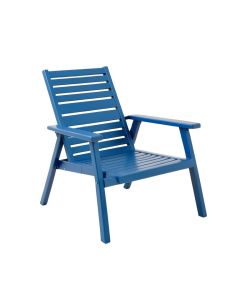 Ridge Brook Outdoor Lounge Chair - Blue (synthetic illustration; no displayed measurements)