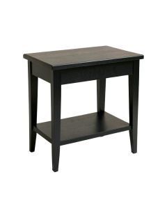 Stone Crossing Side Table - Black