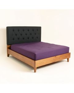 Swanley Tufted Upholstered Low Profile Standard Bed (synthetic illustration; no displayed measurements)