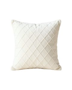 Hill Brook Filled Accent Pillow - White