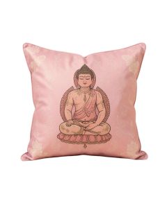 Nishank Print Square Pillow Cover & Insert