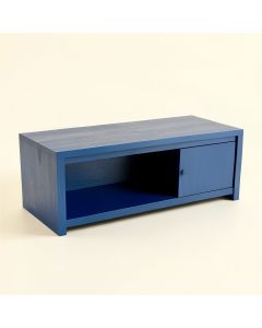 Wren Arc Shoe Storage Bench - Blue (synthetic illustration; no displayed measurements)