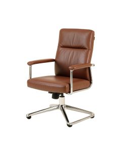 Indra Genuine Leather Conference Chair