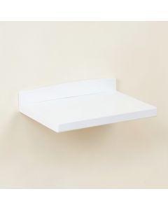 Ridge Edge Wall-Mounted Cat Perch - White (synthetic illustration; no displayed measurements)