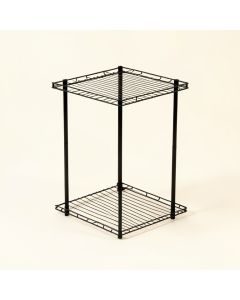 Wolfgram 71 '' H X 27 '' W X 27 '' D Corner Unit Storage Shelf (synthetic illustration; no displayed measurements)