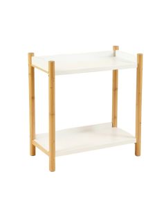 Field Bend Empty Countertop Canister Rack - White (synthetic illustration; no displayed measurements)