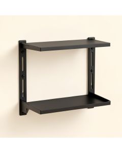 Morrow 10.47 '' W X 27.36 '' H X 4.92 '' D Wall Mounted Bathroom Shelves (synthetic illustration; no displayed measurements)