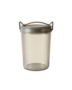 Rowan Bend Storage Canister With Lid - Gray (synthetic illustration; no displayed measurements)