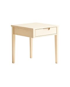 Dawn Bridge Side Table - Ivory (synthetic illustration; no displayed measurements)