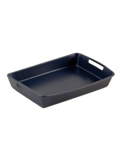Hill Brook Serving Tray - Navy (synthetic illustration; no displayed measurements)