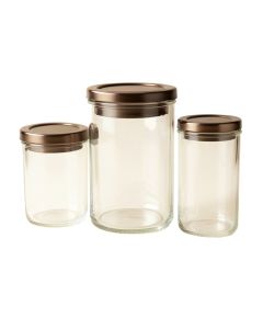 Pauline 3 Piece Kitchen Canister Set