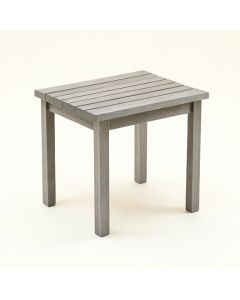Slate Bend Compact Balcony Table - Gray (synthetic illustration; no displayed measurements)