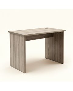 Elginpark Built-In Usb Port Writing Desk , Light Weathered Oak & Black Finish (synthetic illustration; no displayed measurements)