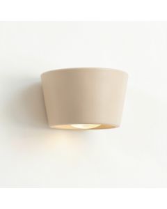 Meadow Dale Wall Sconce Mounted On A Plain Wall - Beige (synthetic illustration; no displayed measurements)
