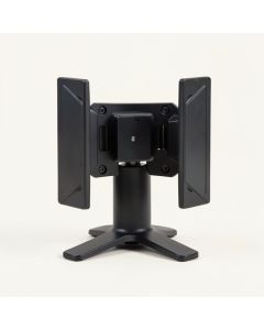 Kingsford Dual Monitor Tilting Height Adjustable Desk Mount (synthetic illustration; no displayed measurements)