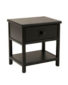Birch Crest Nightstand - Black (synthetic illustration; no displayed measurements)