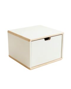 Hill Edge Under-Desk Drawer Unit - White (synthetic illustration; no displayed measurements)