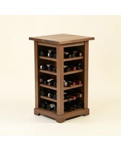 Stamper Bar With Wine Storage (synthetic illustration; no displayed measurements)