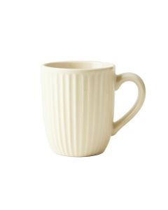 Lake Bend Ceramic Mug - Ivory (synthetic illustration; no displayed measurements)