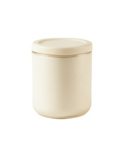Maple Bridge Storage Canister With Lid - Cream