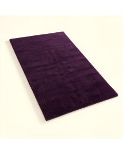 Frann Tufted Wool Dark Purple Area Rug (synthetic illustration; no displayed measurements)