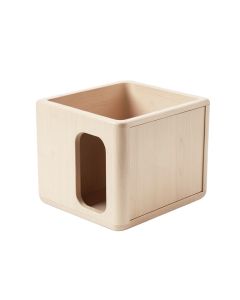Cliff Falls Empty Furniture-Style Litter Enclosure - Beige
