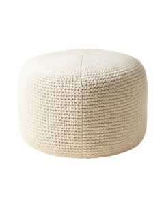 Morrow Knitted Pouf (synthetic illustration; no displayed measurements)
