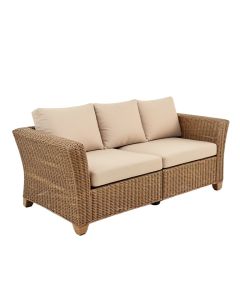Ayotunde Patio Sofa With Cushions (synthetic illustration; no displayed measurements)