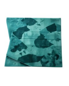 Between Abstract Teal Indoor / Outdoor Area Rug (synthetic illustration; no displayed measurements)