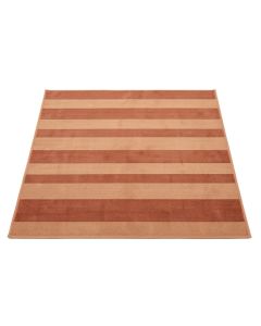 Oak Branch Rectangular Outdoor Rug - Terracotta (synthetic illustration; no displayed measurements)