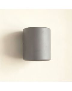 Willow Crossing Wall Sconce Mounted On A Plain Wall - Gray (synthetic illustration; no displayed measurements)