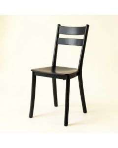 Brook Edge Dining Chair - Black (synthetic illustration; no displayed measurements)