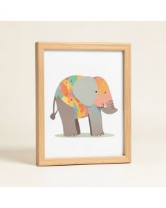 Elige Elephant Trunks Framed Art (synthetic illustration; no displayed measurements)