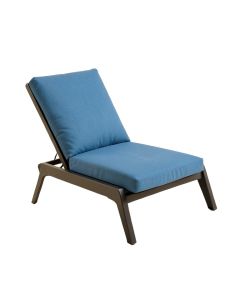 Briarhill Patio Reclining Chaise Lounge With Cushion