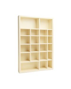Summit Bend Empty Vertical Garden Frame - Cream