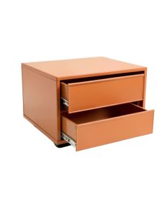 Summit Canyon Small-Parts Storage Drawer Cabinet - Terracotta (synthetic illustration; no displayed measurements)