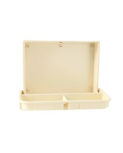 Alder Bridge Empty Wall-Mounted Tool Organizer Panel - Ivory (synthetic illustration; no displayed measurements)