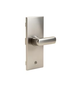 Residential Mid Century Modern Style Passage Door Lever (synthetic illustration; no displayed measurements)
